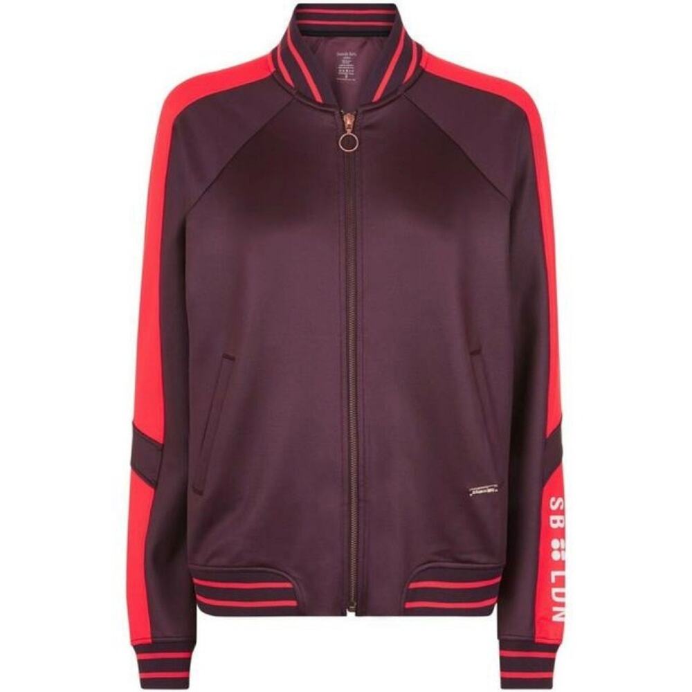 Sweaty Betty Aubergine Craft Track Top Jacket Small NWT - Picture 2 of 6